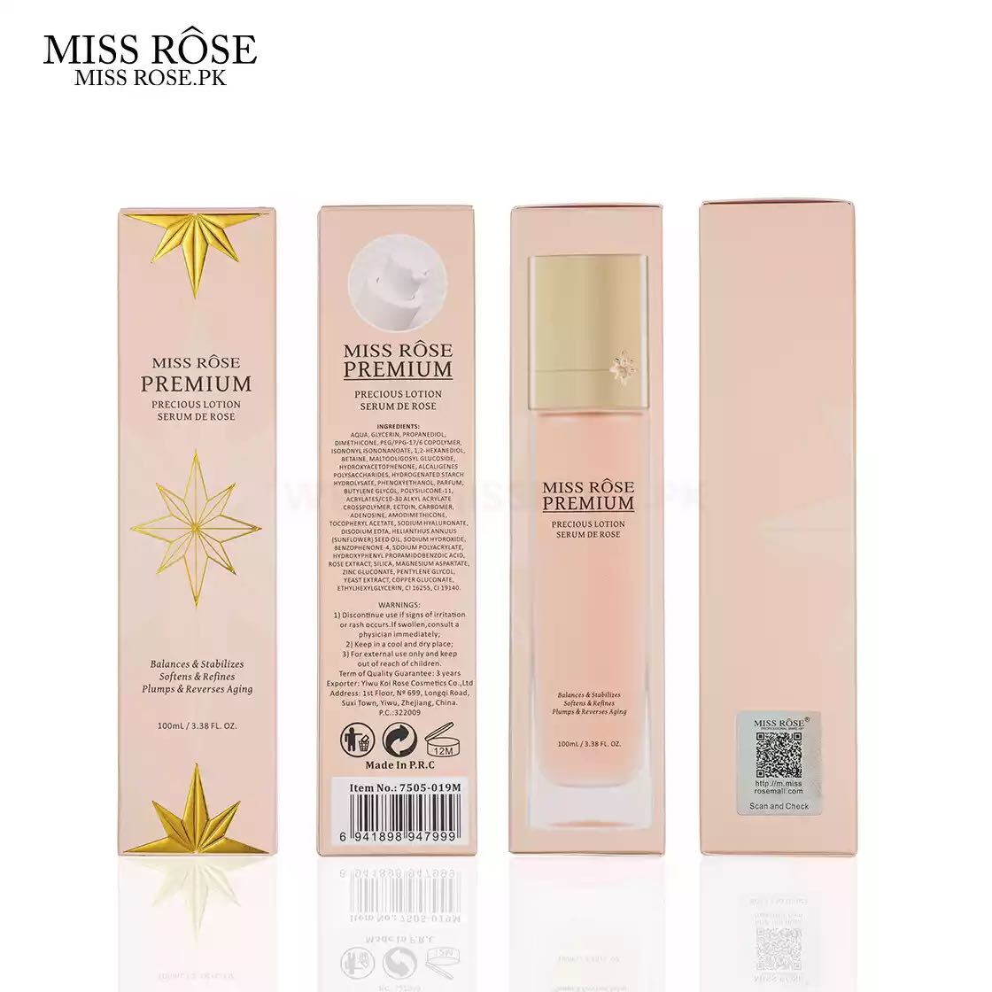 Miss Rose PREMIUM Precious Lotion Serum