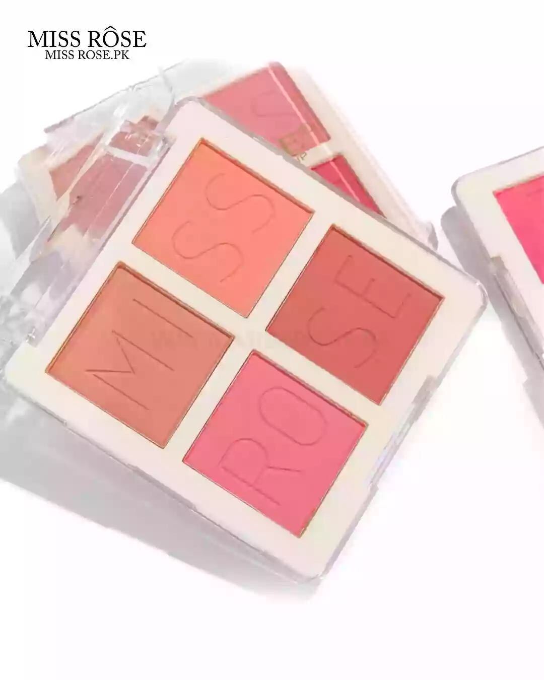 Miss Rose Daily Glow 4-Shade Blush Palette