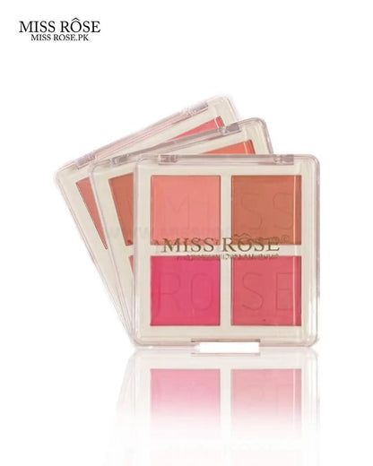Miss Rose Daily Glow 4-Shade Blush Palette