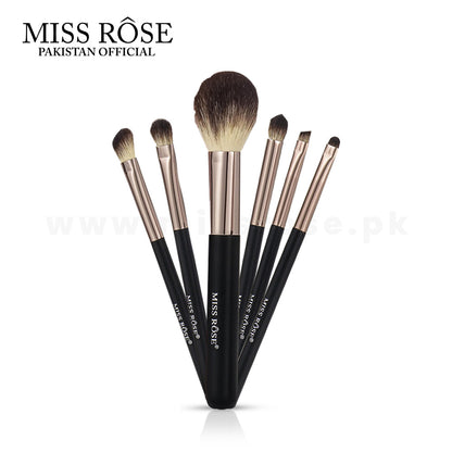 MISS ROSE 6-Piece Marble Makeup Brush Collection