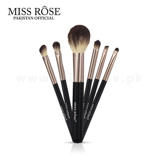 MISS ROSE 6-Piece Marble Makeup Brush Collection