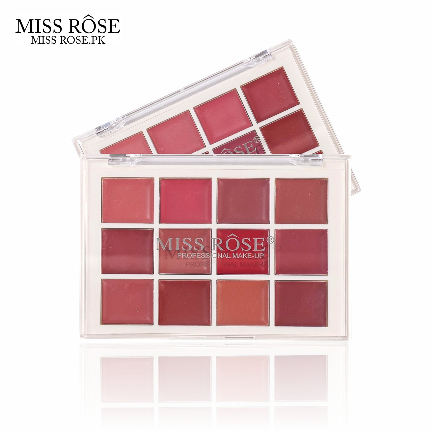 Miss Rose 12 Color Lipstick Palette
