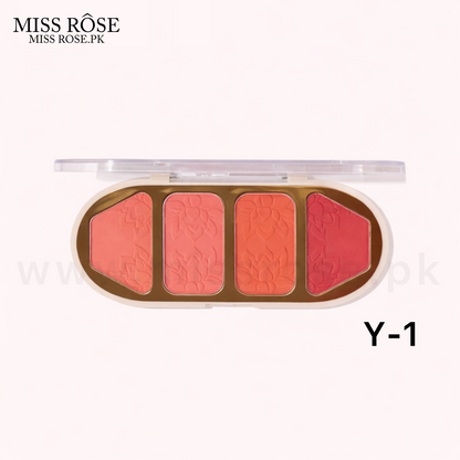 Miss Rose Island Hottie 4 Color Blusher Kit