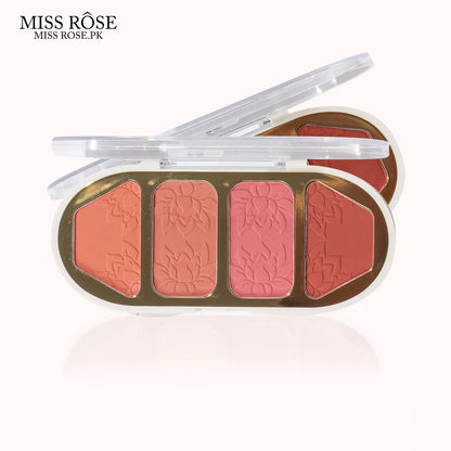 Miss Rose Island Hottie 4 Color Blusher Kit