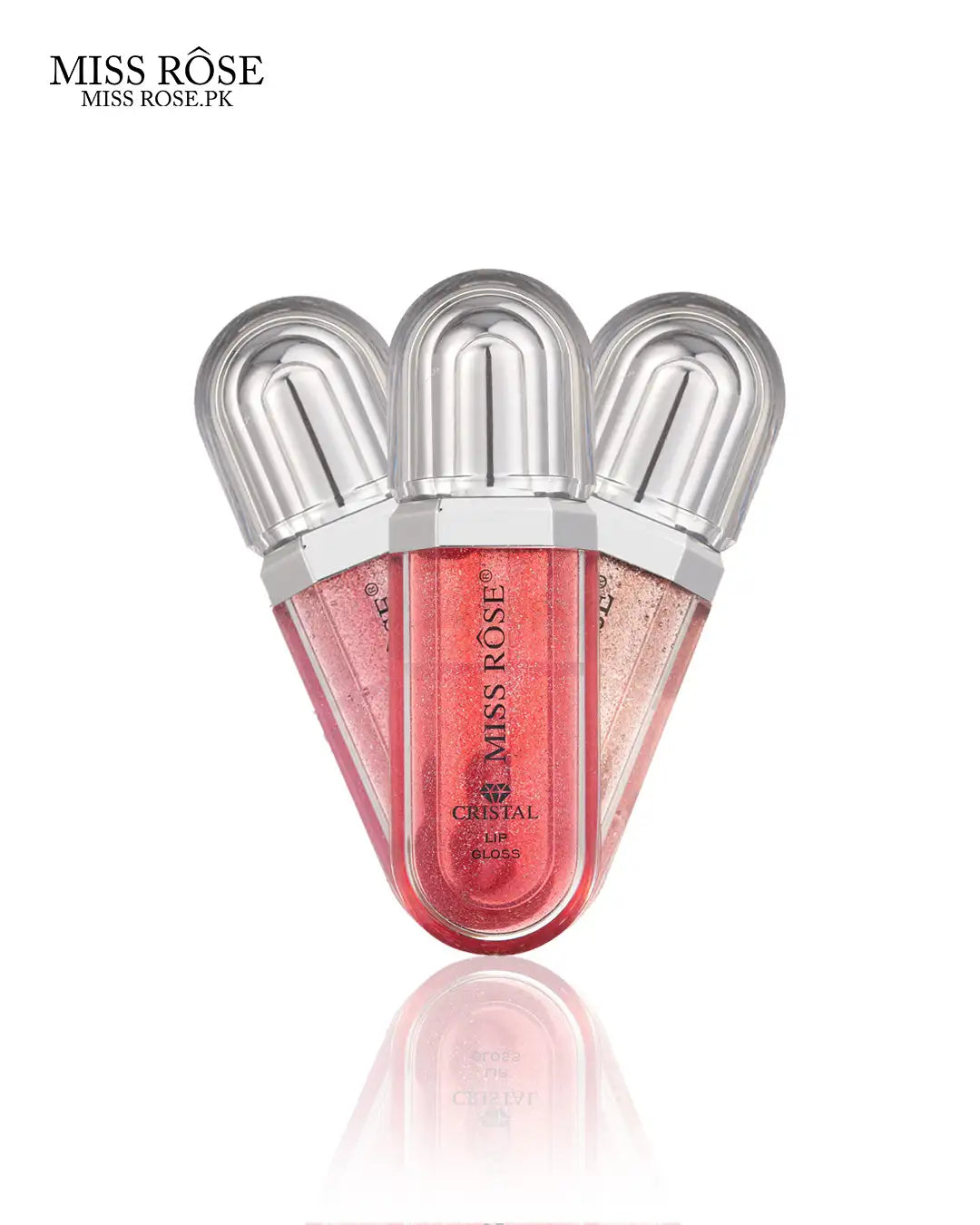 Miss Rose Shinny Crystal Lip Gloss