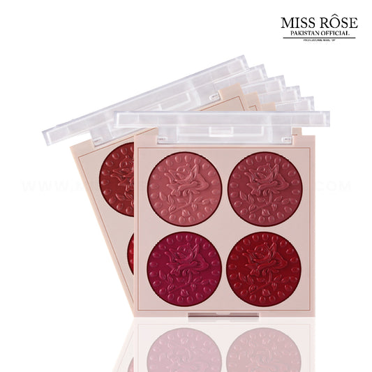 Miss Rose 4 Color Lipstick Palette