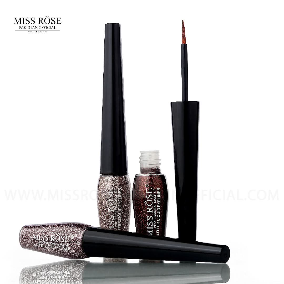 Miss Rose Liquid Glitter Eyeliner – MISSROSE PAKISTAN OFFICIAL