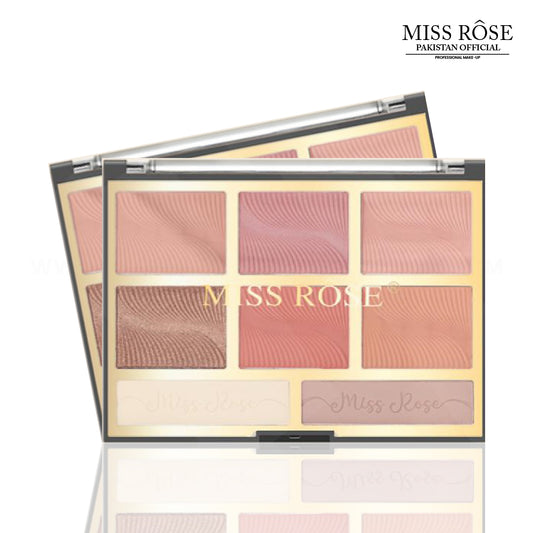 MISS ROSE 6 COLOR BLUSH